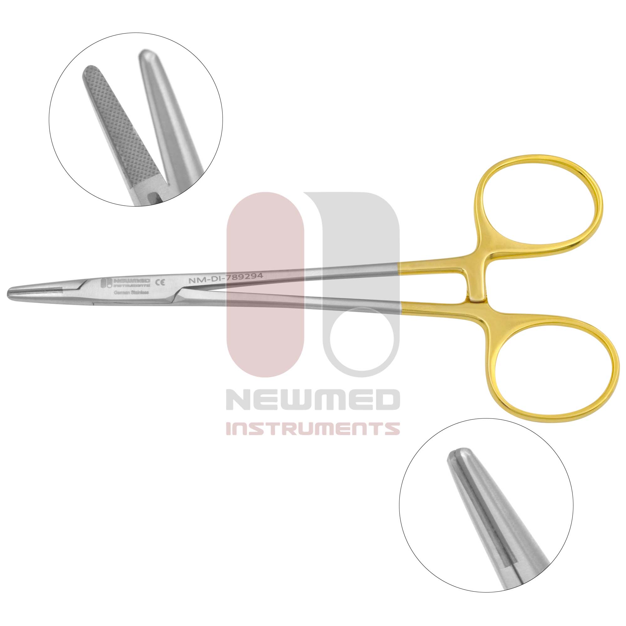 BONIMED 超硬チップ付 マチュー持針器 190mm】／タングステン BONIMED 超硬チップ付持針器ローゼル 1本 BONIMED 【通販モノタロウ】